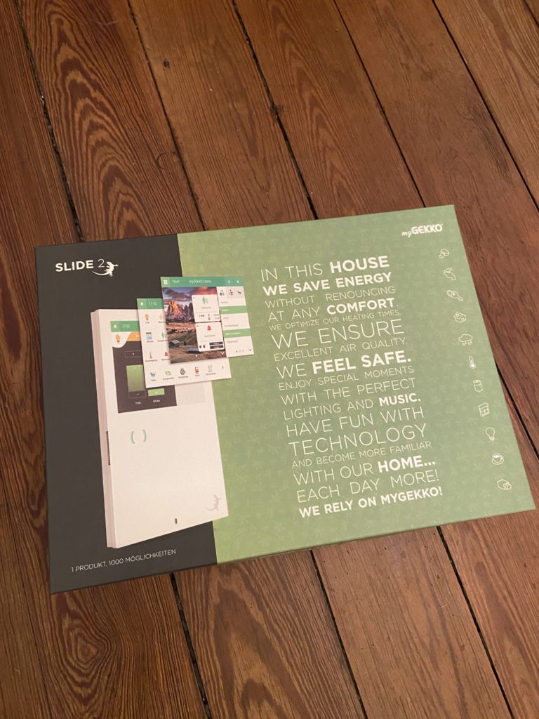 myGekko Slide 2 - die Verpackung dazu, genial