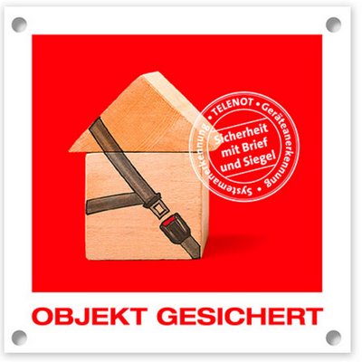 telenot garantie telenot garantie schild