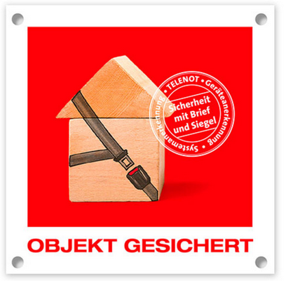 telenot garantie telenot garantie schild