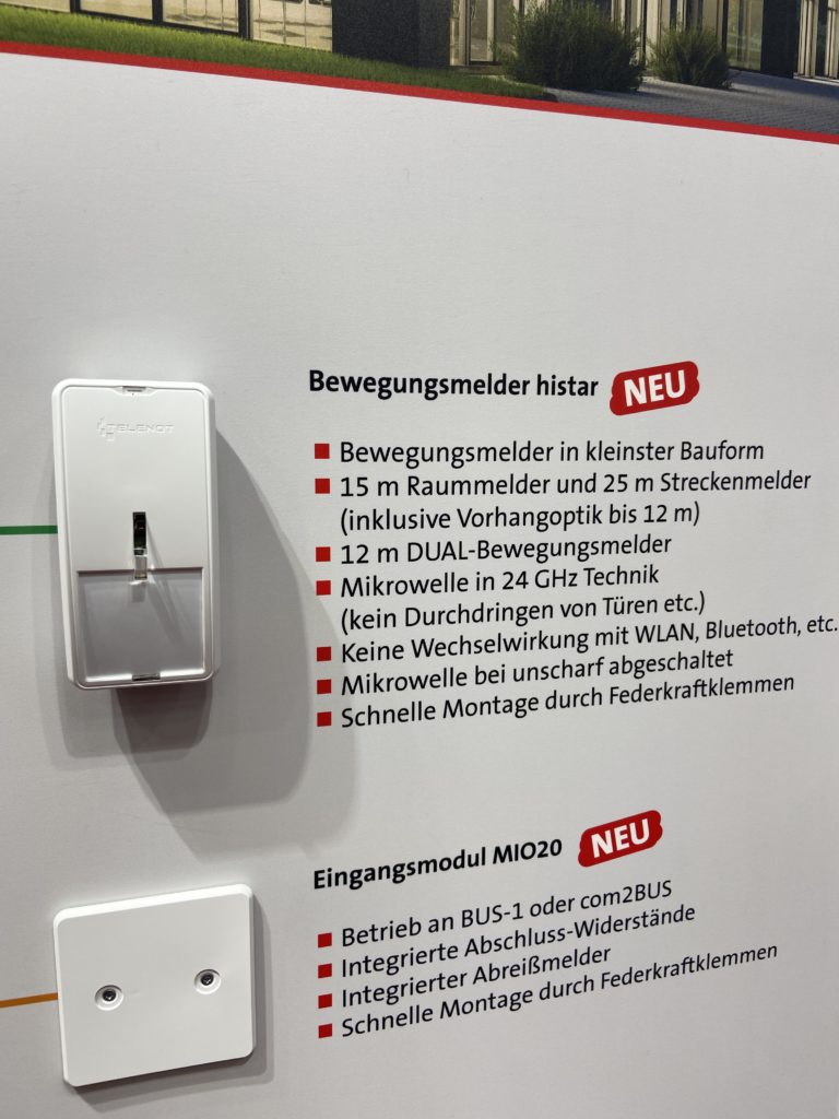 Histar 1000 Bewegungsmelder von Telenot jetzt ganz neu 